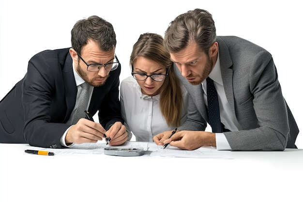 Команда працює над фінансовою звітністю